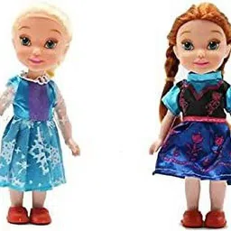 sakshu toys Small Baby Double Girl Sisters Long Hair Doll for Kids-picture-38