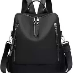 jaisom Medium 25 L Backpack Medium 25 L Stylish Girls Bag For College School Office ( Black Waterproof)-picture-21