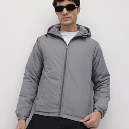 roadster Men Solid Padded Jacket-picture-20