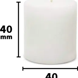 auradecor Set of 6 Jasmine Fragrance Votive Candle Candle image 4