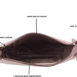 mochi Women Pink Sling Bag image 2