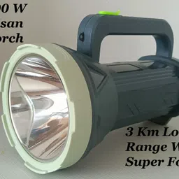 mnt sales 500 W ABS Plastic Body Camping Torch With 3 Km Long Range & 6000 Mah Battery 10 hrs Torch Emergency Light-picture-17