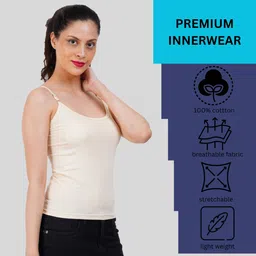 halohugs Women Black Camisole image 4