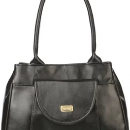 Women Black Shoulder Bag - Extra Spacious-image-1