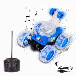 toytopio 360° Remote Control Car for Kids | Stunt RC Toy Car with Rechargeable Battery-picture-13