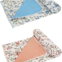 wonderlooks Floral Single AC Blanket for AC Room-picture-45