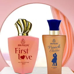 JOHN PHILLIPS Luxury Set of 2 First Love & French Classic Eau De Perfume - 60ML each-image-17