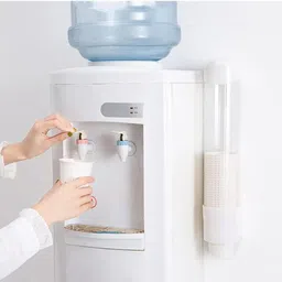 variouseye Drinking Water Cup Dispatch Holder | Glass Dispenser Holder | Cup Holder Plastic Glass Holder image 1