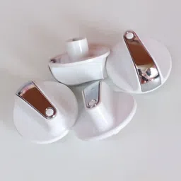 Timer Knob Dryer Washer LG-Washing Machine (4 Pcs) White & Silver (LG-003) Appliance Knob-image-28