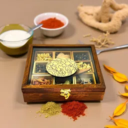 angira handicarft Spice Set Wooden-picture-21