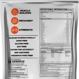 bigmuscles nutrition Essential | 24g Protein with Digestive Enzymes, Vitamin & Minerals Whey Protein image 2