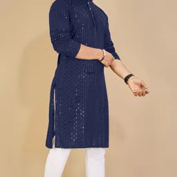 balajiis Men Cotton Rayon Kurta Pyjama Set-picture-15
