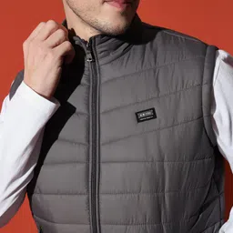 decanter Men Solid Bomber Jacket image 5