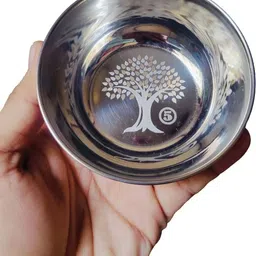 btb Stainless Steel Dessert Bowl Mukta wati size 5 (pack of 12)-picture-29