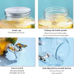 rokery 4 L Glass Table Top Manual Water Dispenser image 2