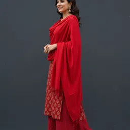 Sudako Acrylic Solid Women Shawl-picture-13