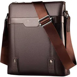 bagilo Brown Men & Women Sling Bag Quality Guarantee Genuine Leather Bag-picture-22