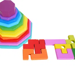 bufack Wooden Tower Type Stacking Toys For Kids-picture-23