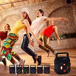 MECKWELL LZ-3101 Super Bass Wireless Speaker with mobile stand USB Port Support, speaker 15 W Bluetooth Party Speaker image 4