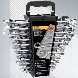 Shop 12 PC Wrench Set 0J1 Shop 12 PC Wrench Set 0J1 Double Sided Combination Wrench-picture-10