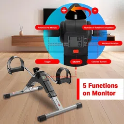 kanthee enterprise Fitness Exerciser for Gym & Home Mini Pedal Exerciser Cycle image 3