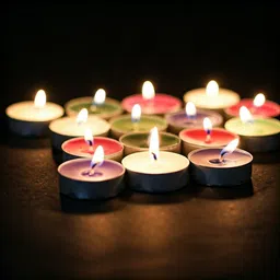 Colorful Tea Light Candles for Diwali Décor_tc30 Candle-image-17