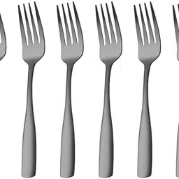 Nw1_Black , Fruit Fork, Appetizer Fork, Food Testing Fork, Kids Fork Stainless Steel Fruit Fork Set-image-8