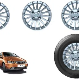 hudmoz Indigo Ecs 14 Inches Wheel Caps / Hubcaps Wheel Cover For Tata Indigo eCS LS-picture-23