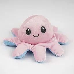 sre Premium Quality Super Soft Reversible Mini Octopus multi color - 20 cm image 2