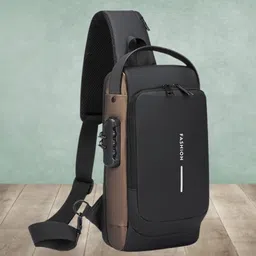 ProArch WomenBuzz Crossbody Massenger Bag Shoulder Strap With with Lock USB Charging Waist bag-picture-21