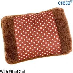 creto Velvet Fur Pain Relief Premium Electric 1 L Hot Water Bag-picture-22