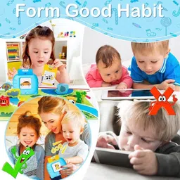 cartspace Talking English Words Flash Cards for Kids Early Educational Learning Device Toy image 5