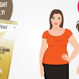 healthy panda Chatpata Sattu Drink / Sattoo Drink/Natural Weight loss drink (400 gms) 100 X 4 Energy Drink image 3