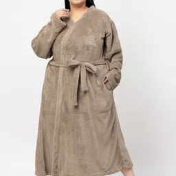 klotthe Brown XXL Bath Robe-picture-16