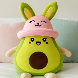marselite Soft & Cute Avocado Cushion - Stuffed Toy for kids - 42 cm image 1