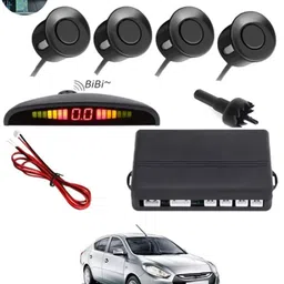 aarsh stores NW_Universal 4 Black Reverse Parking Sensor-AF25A569 NW_Universal 4 Black Reverse Parking Sensor-AF25A569 Parking Sensor image 1