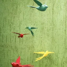 dudki Set Of 2 Small Rockstar Bird image 5