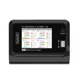 ToolkitRC Q4AC 1-4S 100W AC / 200W DC 4CH Smart Charger image 3