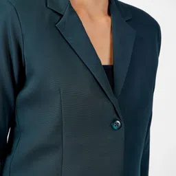 modny Women Solid Single Breasted Formal Blazer image 4
