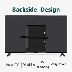 KVAR Two Layer Waterproof & Dustproof LED/LCD TV Montor cover for 80 inch LED/LCD TV, LED/LCD MONITOR - KLEDST24Gray80INA03 image 5