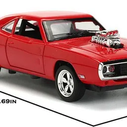 dezicon ecom 1:32 Die-cast Metal Toy Car Model red-DZE314 image 2