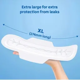 stayfree Secure Cottony soft cover Regular with wings sanitary pads 18 napkins Sanitary Pad image 4