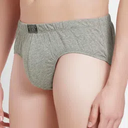 jockey Pack of 3 8035 Super Combed Cotton Solid Men Brief image 2