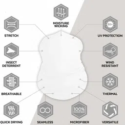 bnb Men Solid Bandana image 2