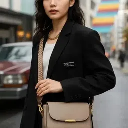 evolic Clear Women Sling Bag Clear Women Sling Bag Yaz Onyx image 2