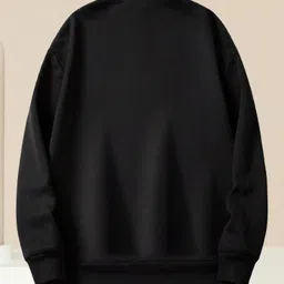 else & what Men Full Sleeve Solid Sweatshirt image 2