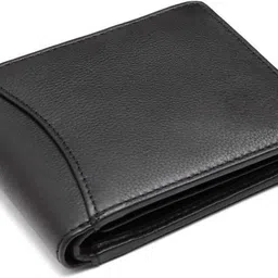 tree wood Men Formal, Travel, Casual, Trendy Black Genuine Leather RFID Wallet-picture-11