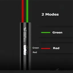 ZOTIMO 2 in 1 Laser Torch Powerful Green and Red Pointer Pen High Power Super Bright image 3