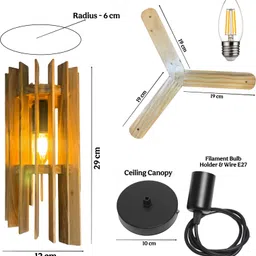 ubollo CraftGlow Ceiling Hanging Lamp Pendant Lamp Ceiling Lamp image 5