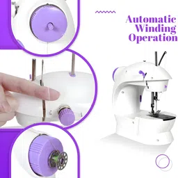 betzila Multi Electric Mini 4 in 1 Desktop Functional Household Sewing Machine, Mini Sewing Machine, Sewing Machine for Home Tailoring, Mini Sewing Machine for Home Manual Sewing Machine image 2